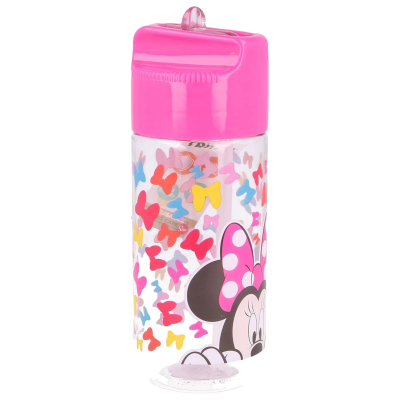 GARRAFA TRITAN COM PALHINHA 430ml MINNIE