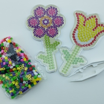 IRONING BEADS - CONTAS DE ENGOMAR - FLORES