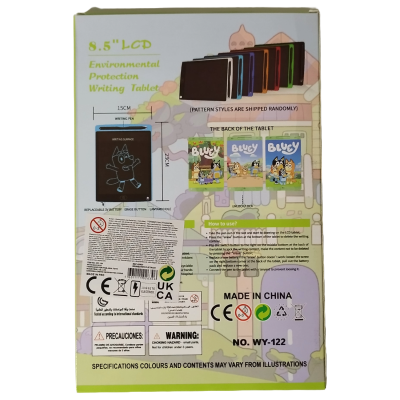 TABLET POUPA PAPEL LCD 8.5" - BLUEY