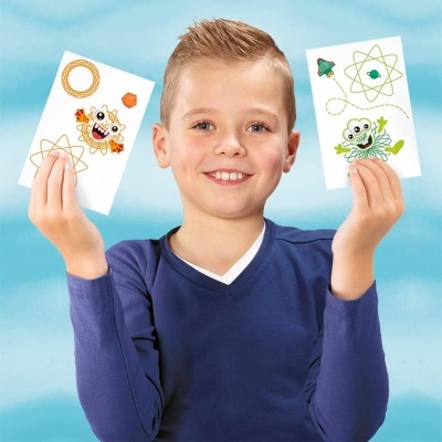 SPIRO ART - ARTE ESPIRAL COM AUTOCOLANTES, TOTUM