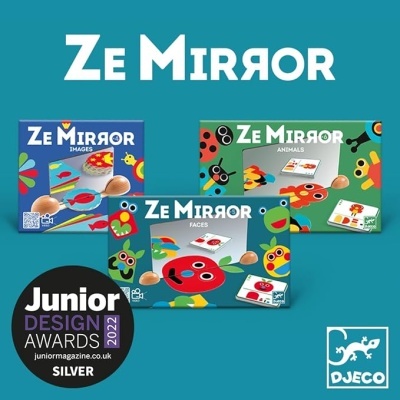 ZE MIRROR ROSTOS - JOGO DE REFLEXOS EM ESPELHO DJECO