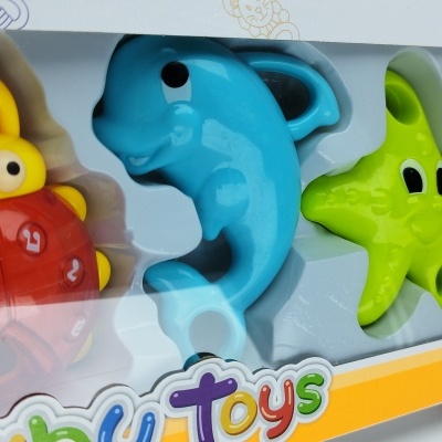 CONJUNTO 4 CHOCALHOS - ANIMAIS