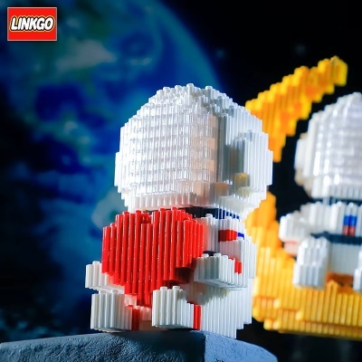BLOCOS DE CONSTRUÇÃO ASTRONAUTA 68318, LINKGO