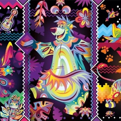 PUZZLE ALTA QUALIDADE  PANORAMA DISNEY - 1000 PEÇAS CLEMENTONI