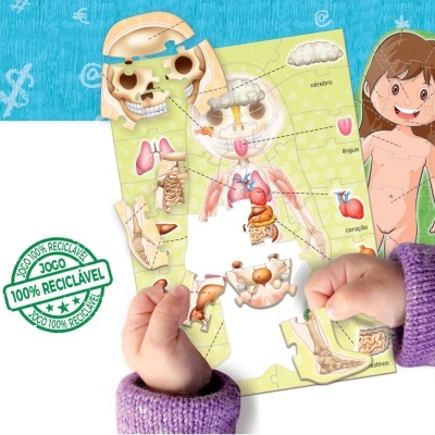 APRENDER É DIVERTIDO... O CORPO HUMANO EDUCA