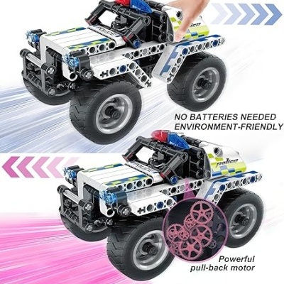 CONJUNTO DE CONSTRUÇÃO CARRO POLÍCIA 5805 iM.Master