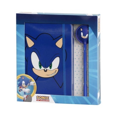 CONJUNTO DIÁRIO + CANETA FASHION SONIC