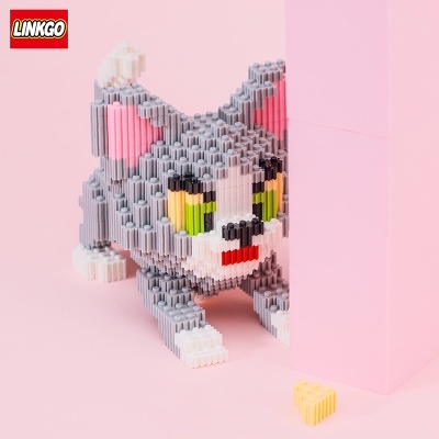 BLOCOS DE CONSTRUÇÃO TOM E JERRY 68307, LINKGO