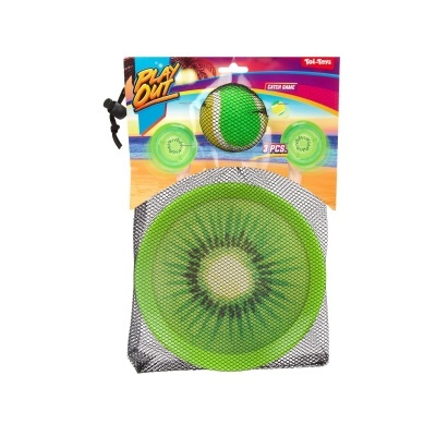 JOGO RAQUETES COM VELCRO - FRUTOS