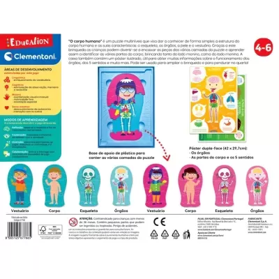 O CORPO HUMANO, CLEMENTONI