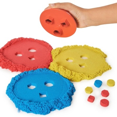 SANDISFACTORY SET - AREIA CINÉTICA 907g COM FORMAS E ACESSÓRIOS, KINETIC SAND