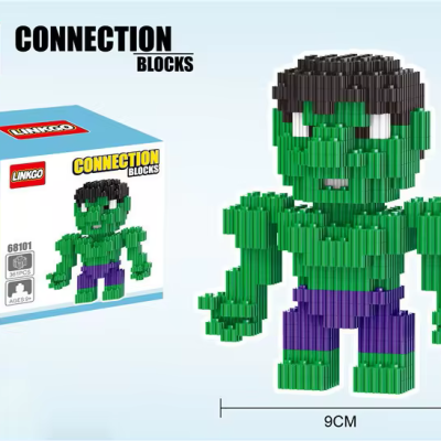 BLOCOS DE CONSTRUÇÃO HULK 68101 LINKGO