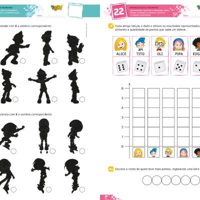 LIVRO TOP! NO JARDIM DE INFÂNCIA - MATEMÁTICA - 5-6 ANOS