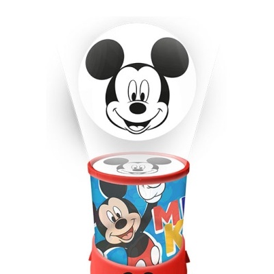 LUZ NOTURNA LED COM PROJEÇÃO MICKEY