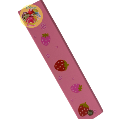 HARMÓNICA INFANTIL EM MADEIRA COLORIDA