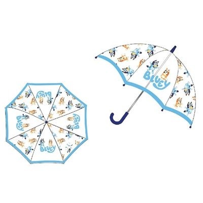 GUARDA-CHUVA 46CM PVC BLUEY E BINGO