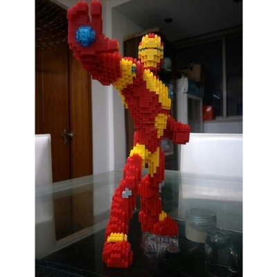 BLOCOS DE CONSTRUÇÃO HOMEM DE FERRO (IRON MAN) 200513 LP BLOCOS DE CONSTRUÇÃO HOMEM DE FERRO (IRON MAN) 200513 LP