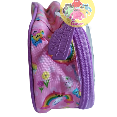 ESTOJO SIMPLES ESCOLAR 23CM GABBY'S DOLLHOUSE WAY TO GROW