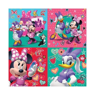 MALA COM 4 PUZZLES PROGRESSIVOS MINNIE EDUCA