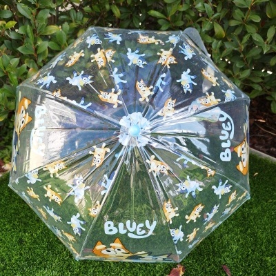 GUARDA-CHUVA 46CM PVC BLUEY E BINGO