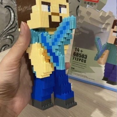BLOCOS DE CONSTRUÇÃO MINECRAFT 68503, LINKGO
