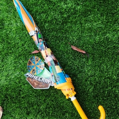GUARDA-CHUVA 46CM PVC MINECRAFT
