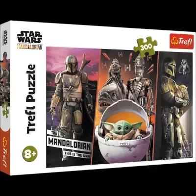 PUZZLE STAR WARS THE MANDALORIAN - 300 PEÇAS TREFL PUZZLE STAR WARS THE MANDALORIAN - 300 PEÇAS TREFL