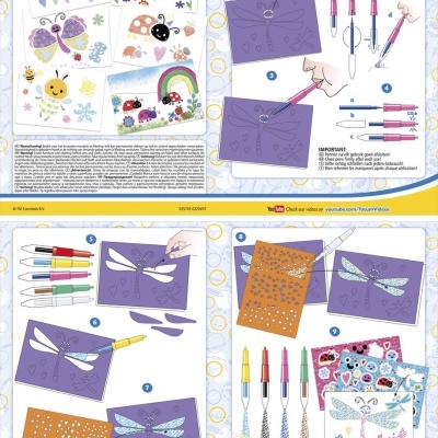 CONJUNTO CANETAS MÁGICAS DE SOPRO 36 PEÇAS TOTUM