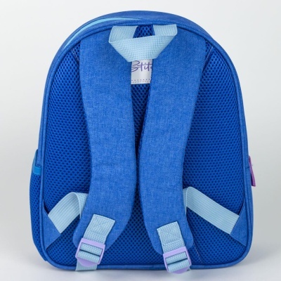 MOCHILA INFANTIL 30CM STITCH COM ORELHAS BRILHANTES