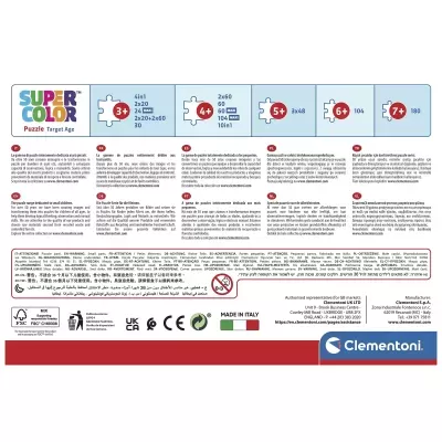 PUZZLE PATRULHA PATA - 2X60 PEÇAS, CLEMENTONI