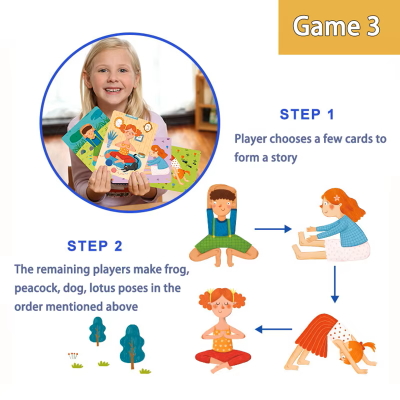 JOGO DE YOGA PARA CRIANÇAS 3+