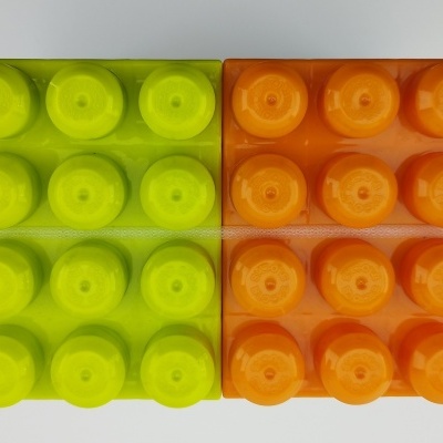 MEGA BLOCOS DE CONSTRUÇÃO COLORIDOS - 44 PEÇAS