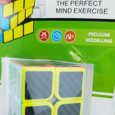 CUBO MÁGICO 2X2 EFEITO CARBONO
