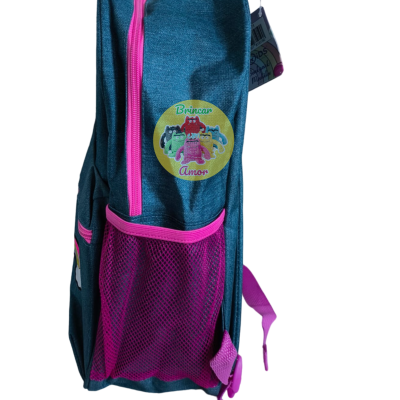 CONJUNTO ESCOLAR MOCHILA E ESTOJO TRIPLO YOU'RE SPECIAL RAINBOW UNICORN