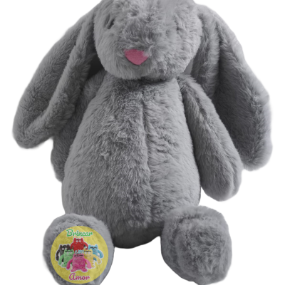PELUCHE DE COELHO FELPUDO 27CM