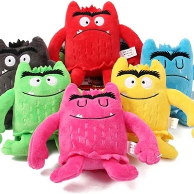 PELUCHE DO MONSTRO DAS CORES 14cm