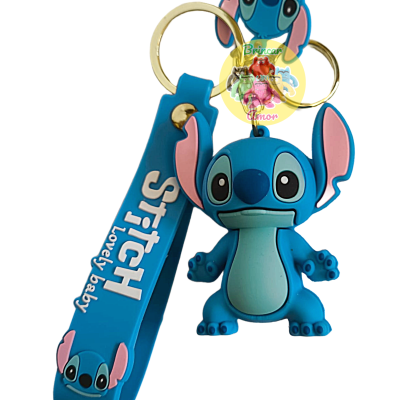 PORTA-CHAVES DE PERSONAGENS - STITCH🔑🌈