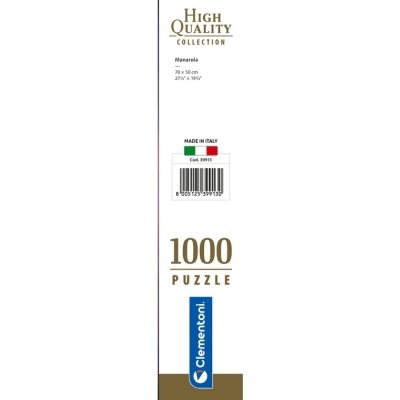 PUZZLE ALTA QUALIDADE: MANAROLA - 1000 PEÇAS, CLEMENTONI