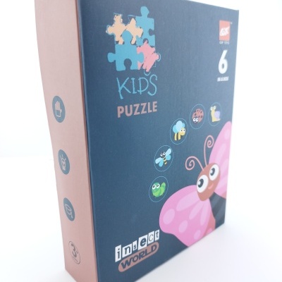 PUZZLE 6 EM 1 - SERIE INSETOS