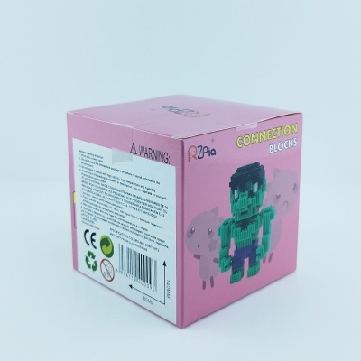 BLOCOS DE CONSTRUÇÃO HULK QF028 RZPIA