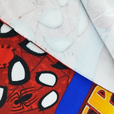 TOALHA DE PRAIA CRIANÇA MICROFIBRA SPIDERMAN