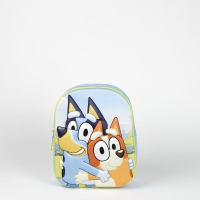 MOCHILA INFANTIL 3D BLUEY E BINGO