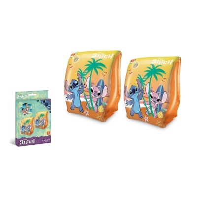 BRAÇADEIRAS INSUFLÁVEIS 23CM X 15CM STITCH MONDO