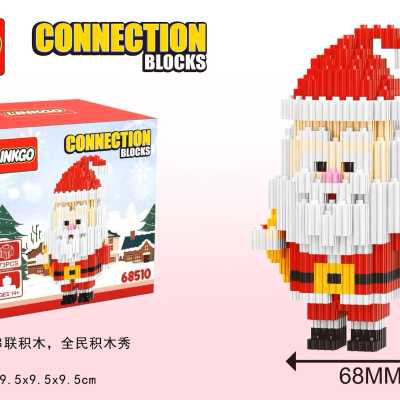 BLOCOS DE CONSTRUÇÃO PAI NATAL 68510 LINKGO