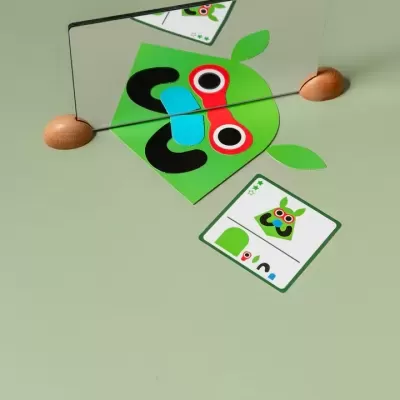 ZE MIRROR ROSTOS - JOGO DE REFLEXOS EM ESPELHO DJECO