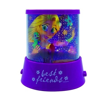 LUZ NOTURNA LED COM PROJEÇÃO RAPUNZEL