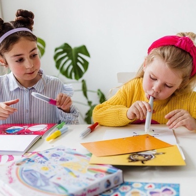 CONJUNTO CANETAS MÁGICAS DE SOPRO 36 PEÇAS TOTUM