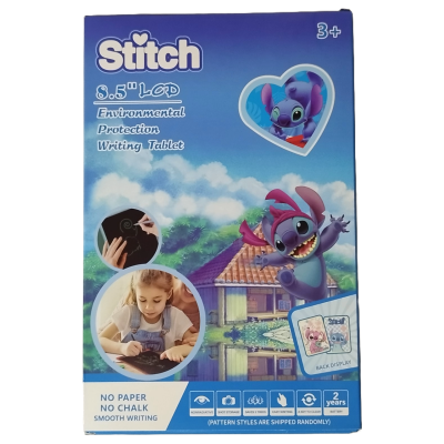 TABLET POUPA PAPEL LCD 8.5" - STITCH E ANGEL