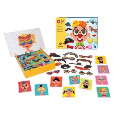 JOGO MAGNÉTICO DAS CARAS LOUCAS, AS COMPANY