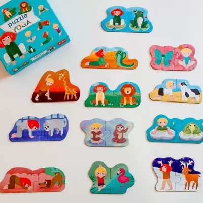 PUZZLE DUO YOGA - IOGA PARA CRIANÇAS, APLI